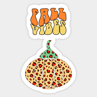 Fall Vibes Sticker